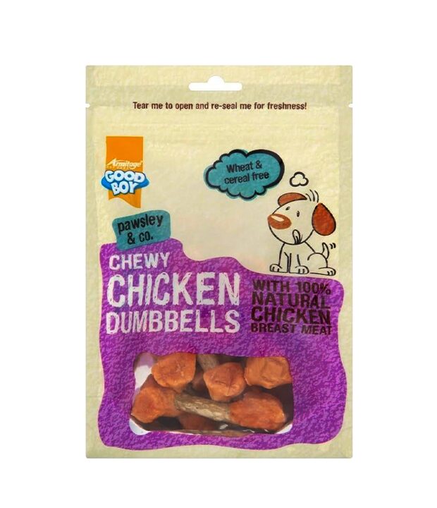 Armitage Armitage Good Boy Chicken Fillet with Munchy Dumbells (100g) wholesale case