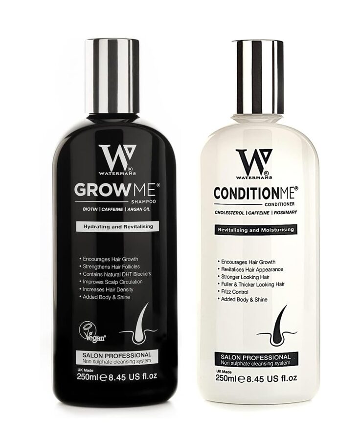 Wexley Sourced Hair Growth Shampoo & Conditioner by Watermans UK Biotin wholesale case