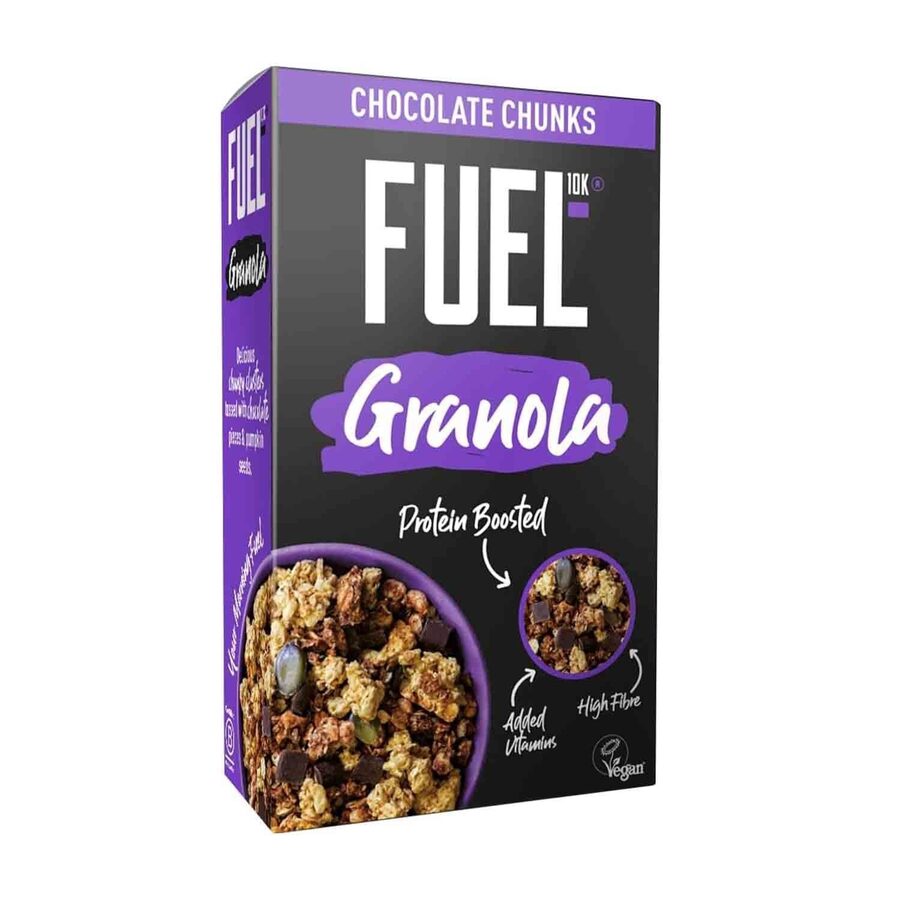 Fuel10k FUEL10K Chocolate Chunky Granola 400g wholesale case
