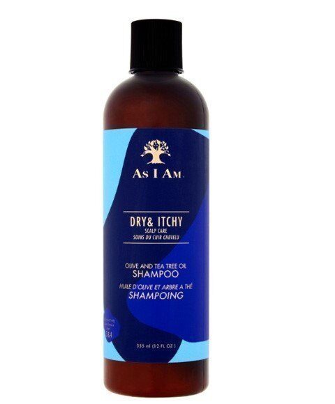 Wexley Sourced As I Am Dry and Itchy Scalp Care Olive and Tea Tree Oil Shampoo 355ml wholesale case