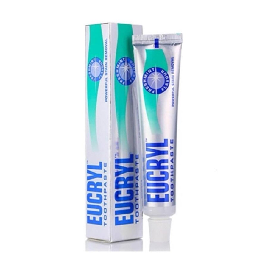 Eucryl Eucryl freshmint powerful stain removal toothpaste 50ml wholesale case