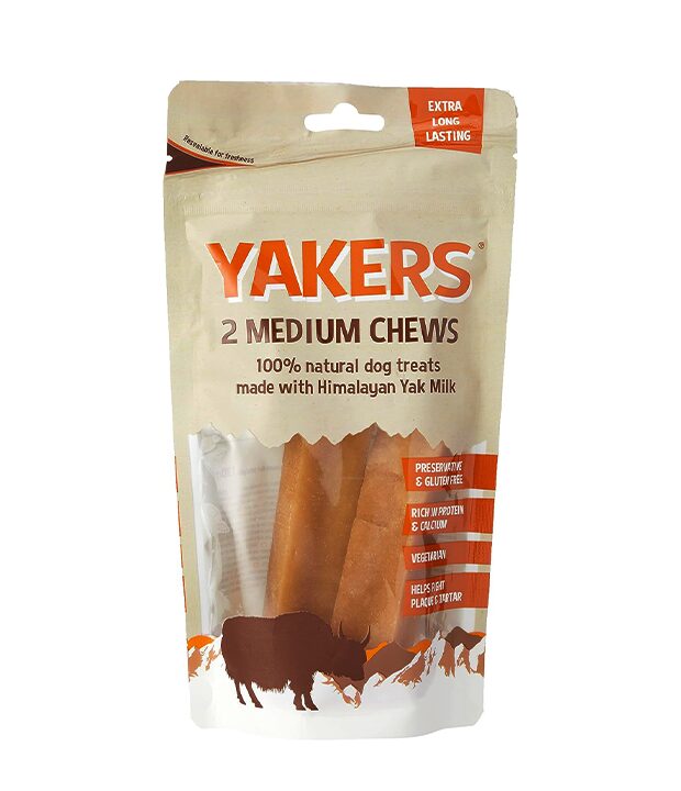 Yakers Yakers Dog Chew Medium, 130g (Pack of 2) wholesale case