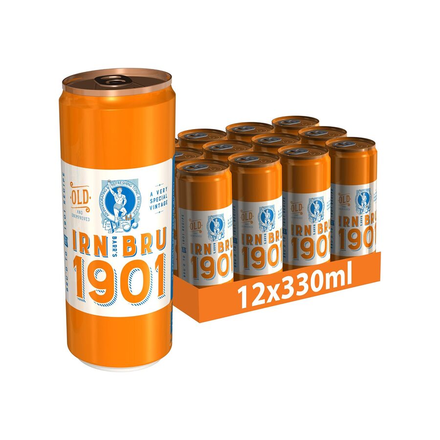 Irn-bru Irn-bru 1901, 12 Pack A Very Special Vintage Recipe 330ml wholesale case