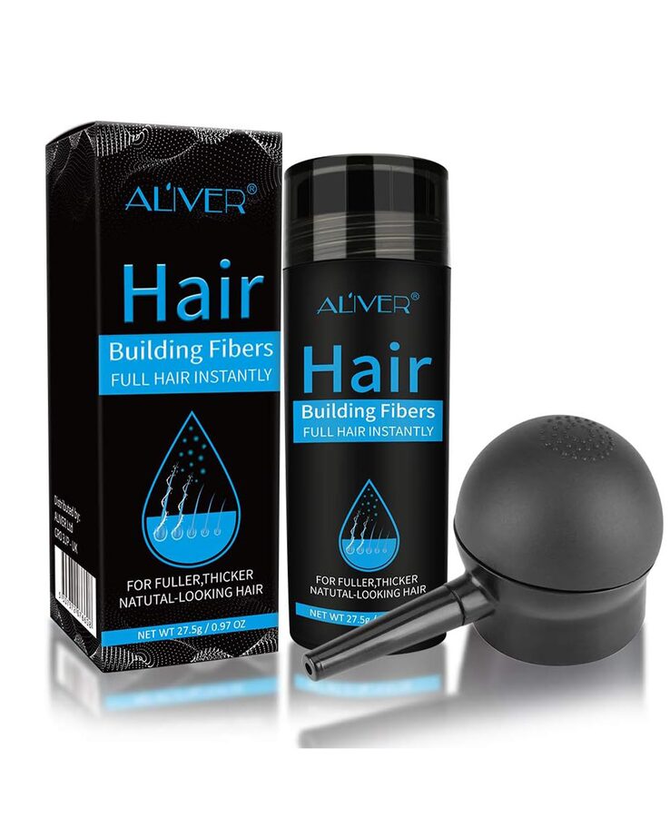 Wexley Sourced Hair Building Fibers, Nature Keratin Hair Fibers Black wholesale case