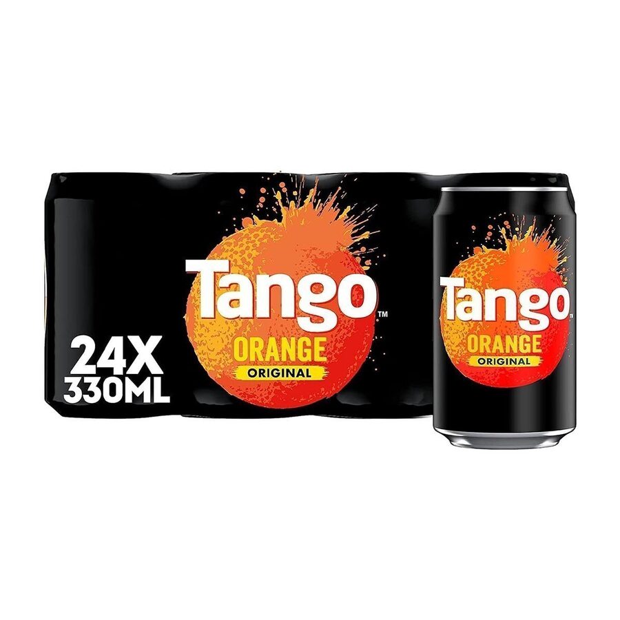 Tango Tango Orange Soft Drink 330ml wholesale case