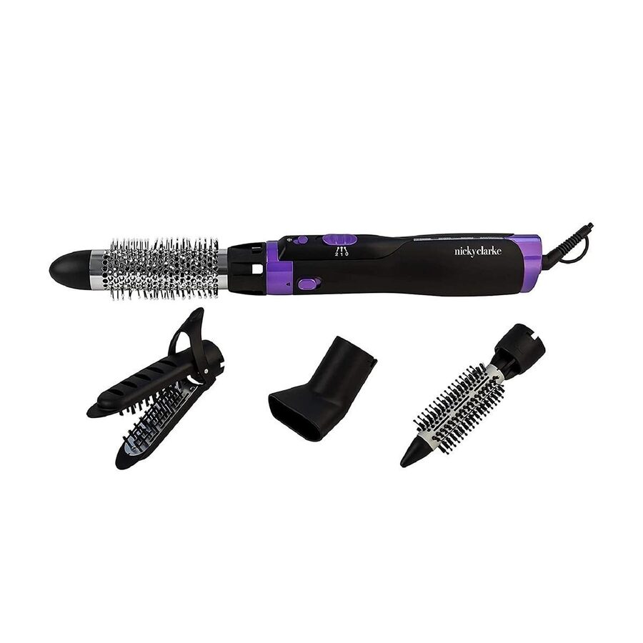 Nicky Clarke Nicky Clarke 1000W 4-in-1 Frizz Control Ionic Hot Air Brush Volumising Hair Styler 20mm wholesale case