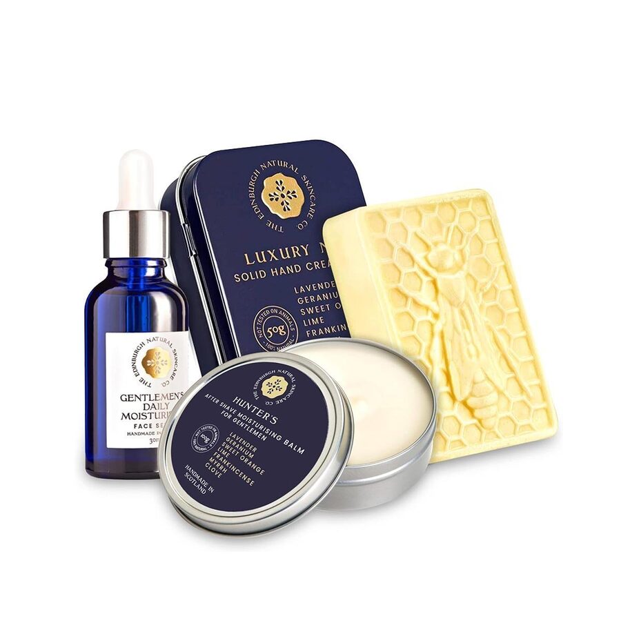 Wexley Sourced Edinburgh Skincare Gift Box for Men wholesale case