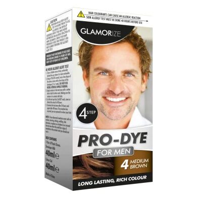 Glamorize Glamorize Men’s Medium Brown Hair Dye Colour No. 4 wholesale case
