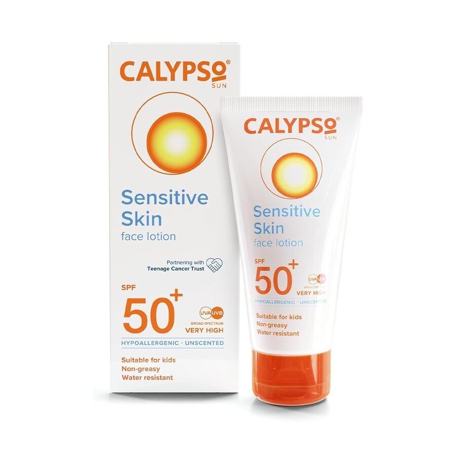Calypso Calypso Sensitive Skin Face Sun Lotion 50ml wholesale case