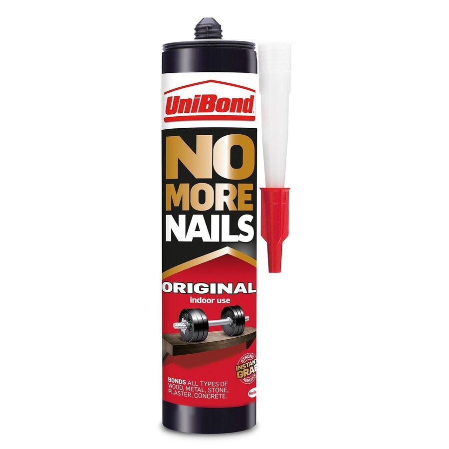 UniBond UniBond No More Nails Original Grab Adhesive Cartridge 365g wholesale case