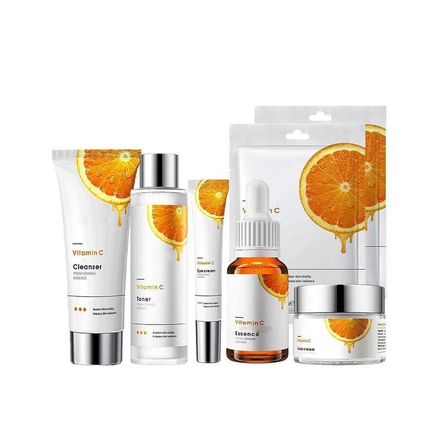 Vitamin Vitamin C Serum for Face Skincare Set 2pcs wholesale case