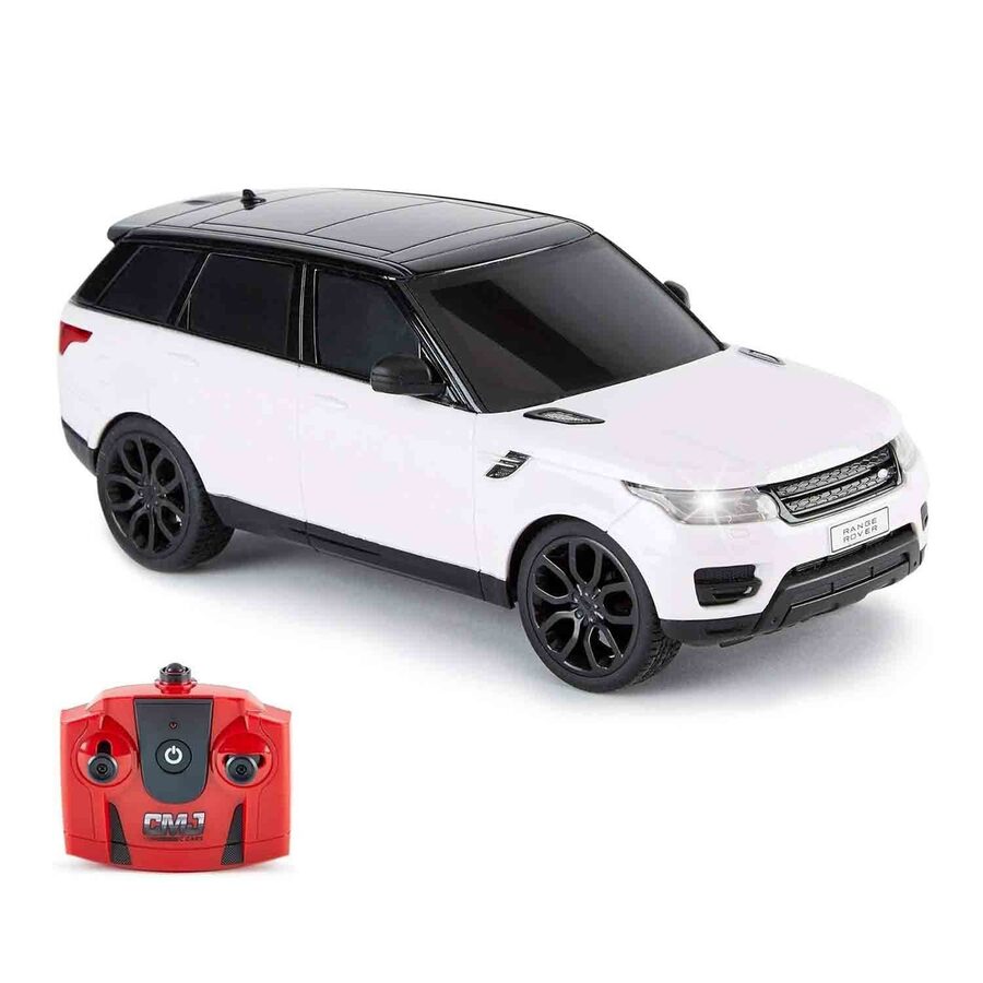 Wexley Sourced Cmj Rc Cars Tm Range Rover Sport Remote Control Car 1:24 scale with Working LED Lights wholesale case