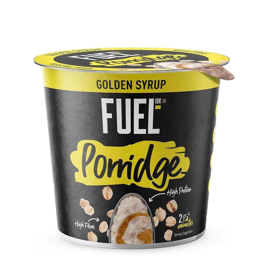 Fuel10k FUEL10K Golden Syrup Porridge Pot, High in Protein & Fibre 70g wholesale case