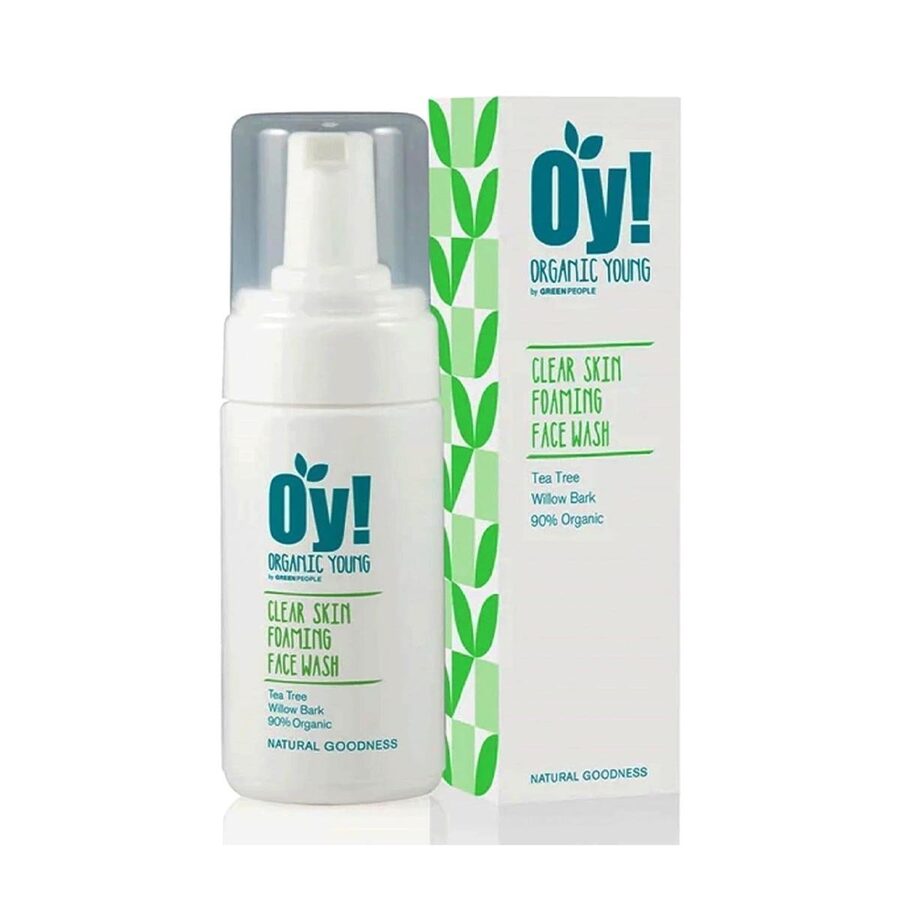 Wexley Sourced Green People Oy! Foaming Clear Skin Face Wash 100ml wholesale case