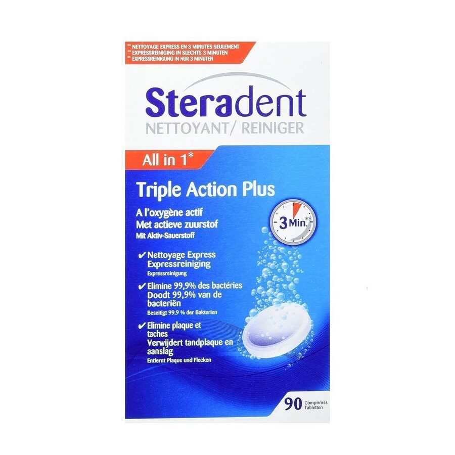 Steradent Steradent Active Fresh Tablets for Denture Cleaning wholesale case
