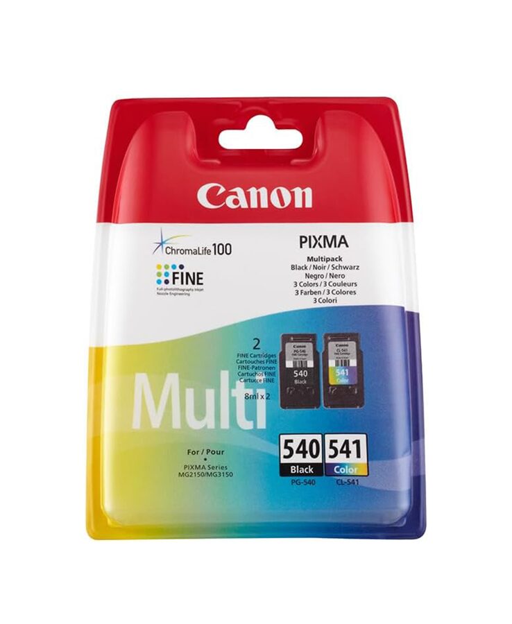 Canon Canon PG-540 Black + CL-541 Colour Genuine Ink Cartridges ? Multipack wholesale case