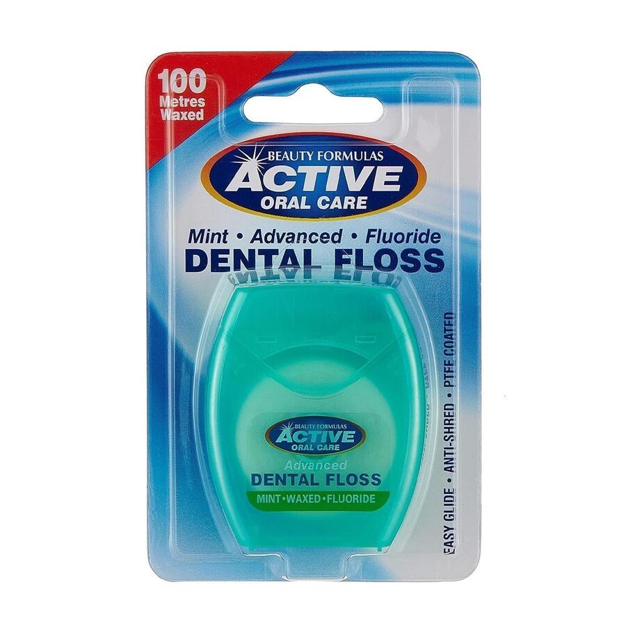 Beauty Formulas Beauty Formulas Active Oral Care Advanced Dental Floss with Mint Wax Fluoride wholesale case