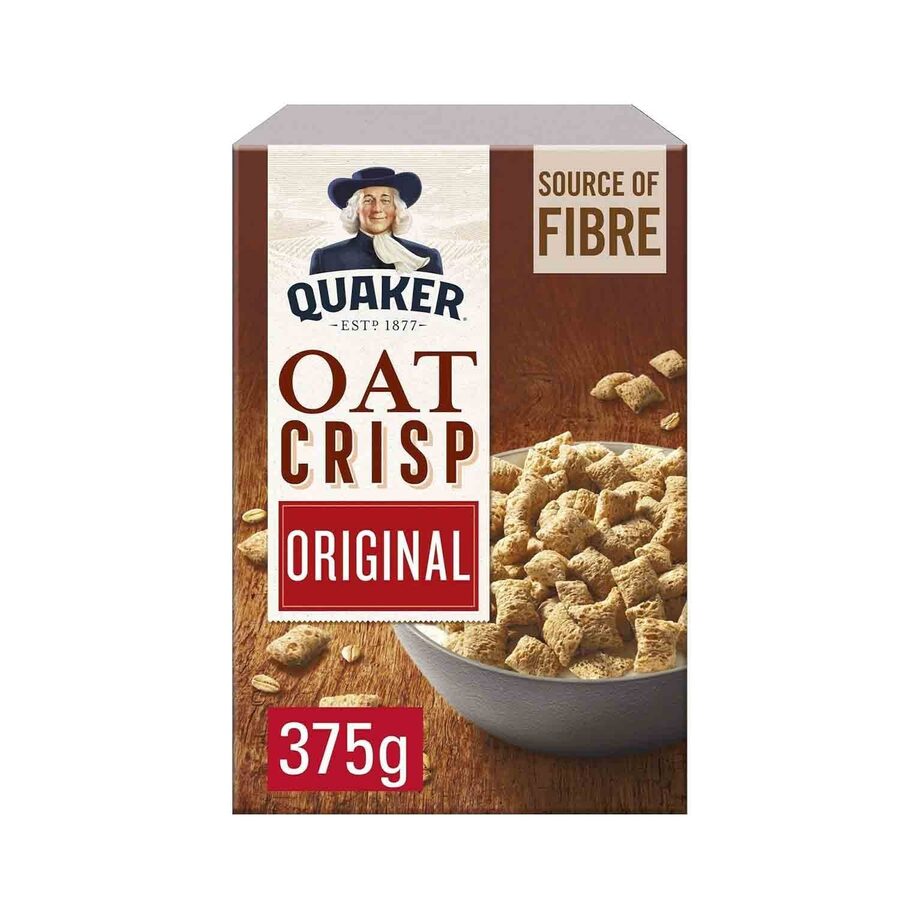 Quaker Quaker Oat Crisp Original Cereal, 375g wholesale case