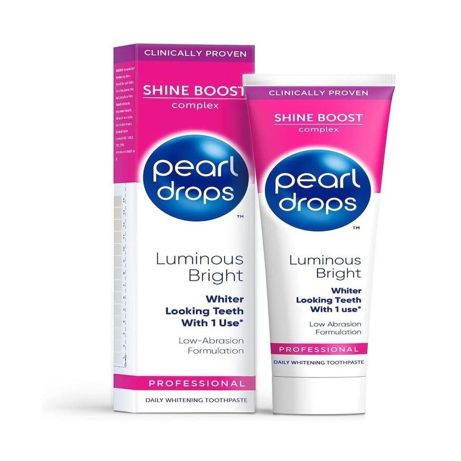 Pearl Drops Pearl Drops Luminous Bright Professional Daily Toothpaste 75ml wholesale case
