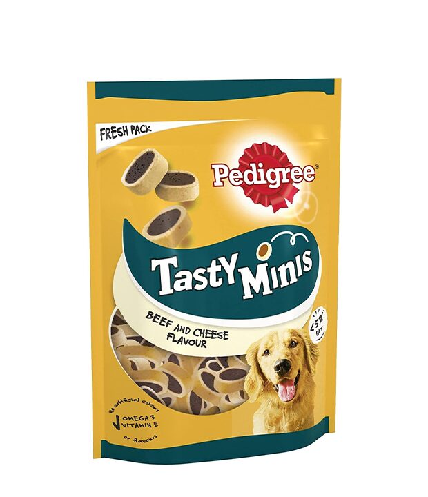 Pedigree Pedigree Tasty Minis 8 x 140g Bags, Dog Training Treats wholesale case