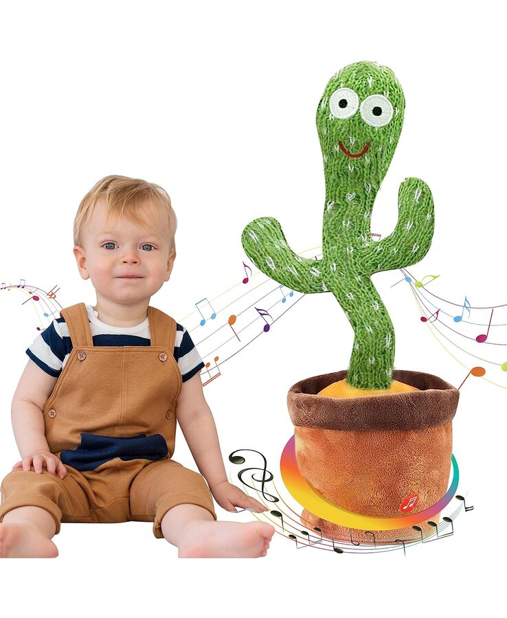 Unbranded Ava’s Toys Talking Cactus Toy for Boys and Girls ? Repeat What You Say ? Singing wholesale case